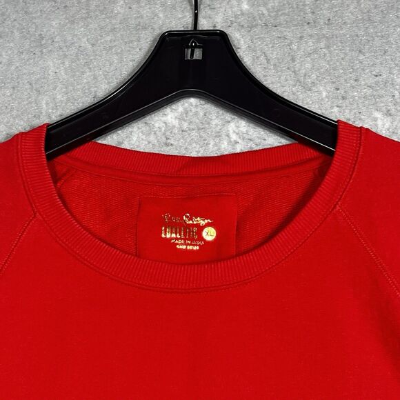 Lilly Pulitzer Sweatshirt Womens Size XL Red Luxletic Beach Comber Pullover - Picture 2 of 11